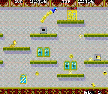 Flicky (128k Ver.) screen shot game playing